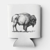 American Buffalo Bison Blikjeskoeler (Achterkant)