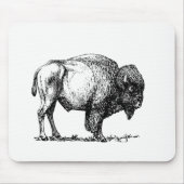 American Buffalo Bison Muismat (Voorkant)