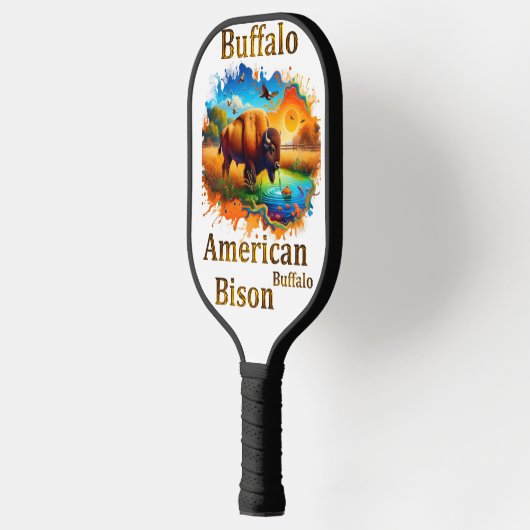 American Buffalo Bison Pickleball Paddle (Links)