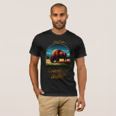 American Buffalo Bison T-shirt (Voorkant volledig)