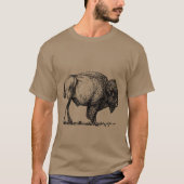 American Buffalo Bison T-shirt (Voorkant)
