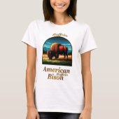 American Buffalo Bison T-shirt (Voorkant)