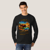 American Buffalo Bison T-shirt (Voorkant volledig)