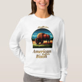 American Buffalo Bison T-shirt (Voorkant)