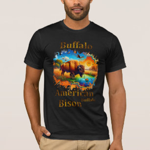 American Buffalo Bison T-shirt