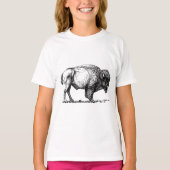 American Buffalo Bison T-shirt (Voorkant)