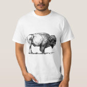 American Buffalo Bison T-shirt (Voorkant)