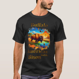 American Buffalo Bison T-shirt