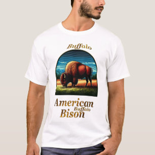 American Buffalo Bison T-shirt