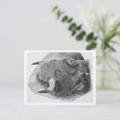 American Buffalo Briefkaart (Staand voorkant)