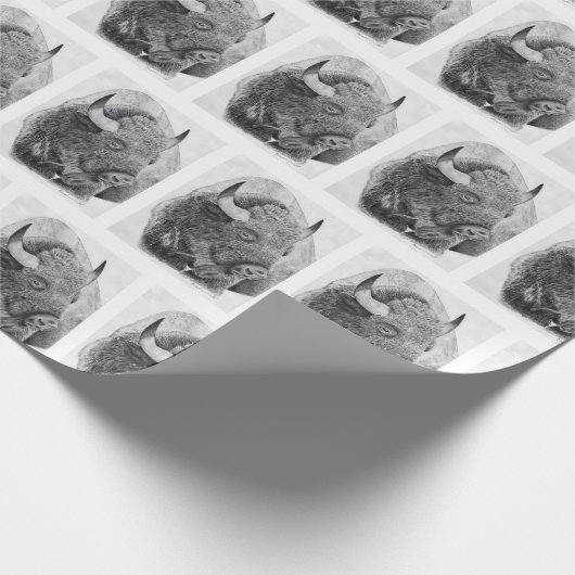 American Buffalo Cadeaupapier (Hoek)