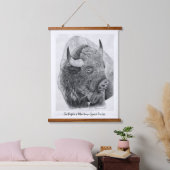 American Buffalo Hangend Wandkleed (Slaapkamer)