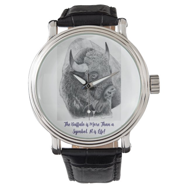 American Buffalo Horloge (Voorkant)