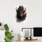 American Buffalo Painting Poster (Thuiskantoor)