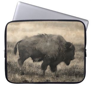 American Buffalo - Plains Bison Laptop Sleeve