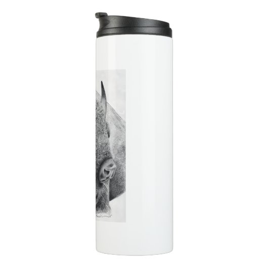 American Buffalo Thermosbeker (Geroteerd rechts)