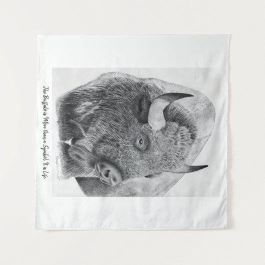 American Buffalo Wandkleed (Voorkant (horizontaal))