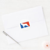 American Bulldog Major League Dog Sticker (Envelop)