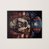 American Bulldog-Poster Legpuzzel (Horizontaal)