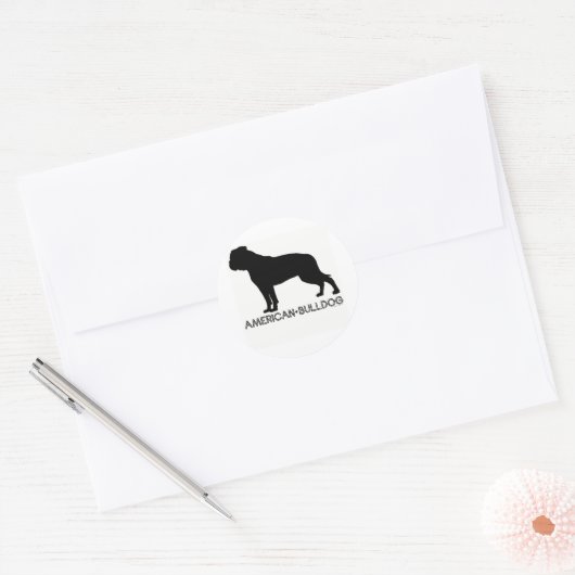 American Bulldog Sticker (Envelop)