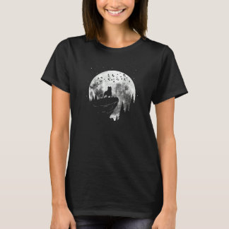 American Bully Dog Breed Night Stroll for Dog Owne T-shirt