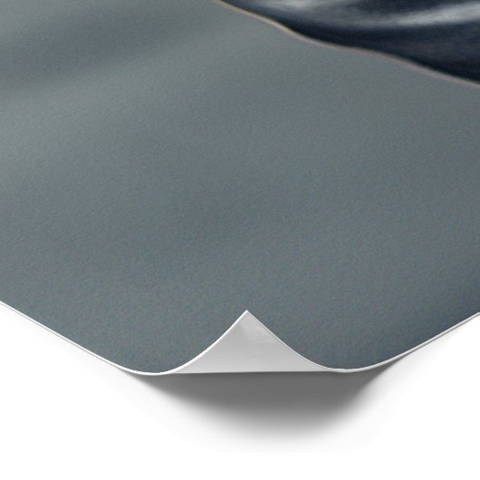 American Bully Hipster Dog Poster (Hoek)