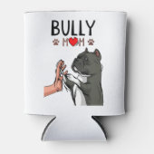 American Bully Mam Cute Dog Mama Funny Women Blikjeskoeler (Voorkant)