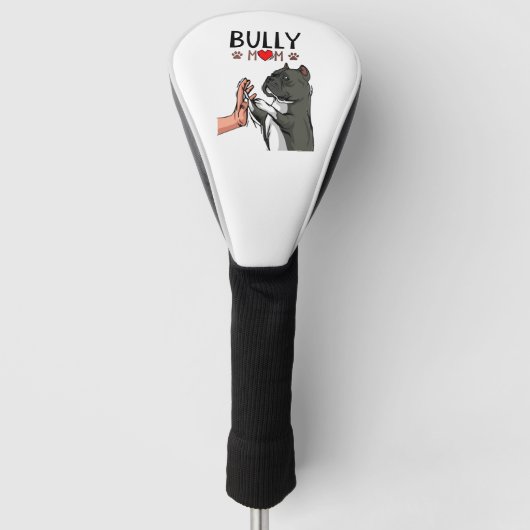 American Bully Mam Cute Dog Mama Funny Women Golfheadcover (Voorkant)