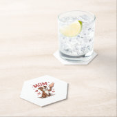 American Bully Mam Cute Dog Mama Funny Women Kartonnen Onderzetters (Insitu)