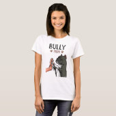 American Bully Mam Cute Dog Mama Funny Women T-shirt (Voorkant volledig)