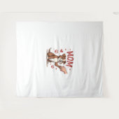 American Bully Mam Cute Dog Mama Funny Women Wandkleed (Voorkant (horizontaal))