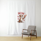 American Bully Mam Cute Dog Mama Funny Women Wandkleed (In situ)