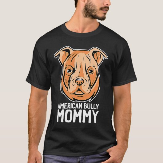American bully mom t-shirt (Voorkant)