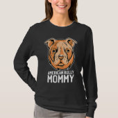 American bully mom t-shirt (Voorkant)