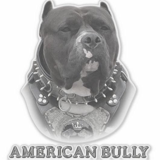 American Bully Sticker (Voorkant)