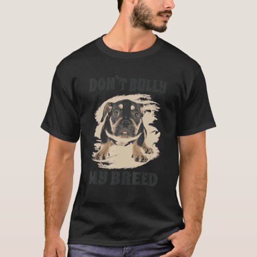 American Bully XL Cute Puppy American Bully T-shirt (Voorkant)