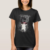 American Bully XL Without Cuped Ears Polygon T-shirt (Voorkant)