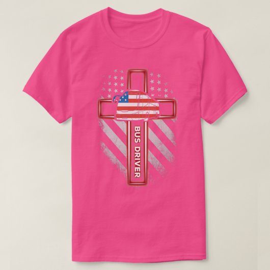 American Bus Driver Beliver T-shirt (Design voorkant)