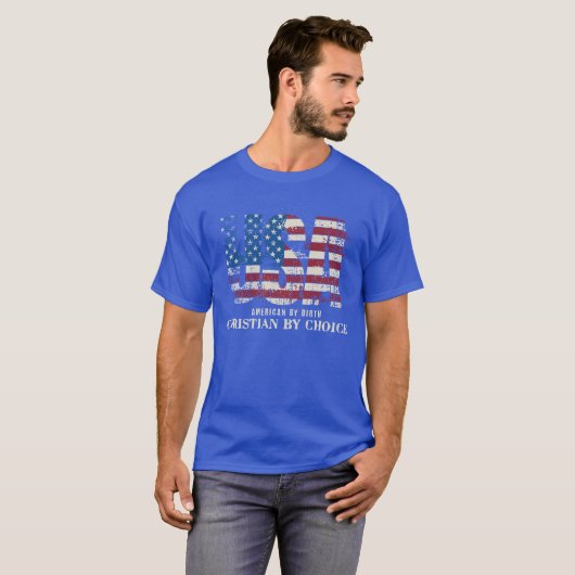 American by Birth shirt (Voorkant volledig)