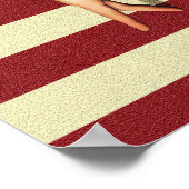 American Camo Bikini Babe Poster (Hoek)