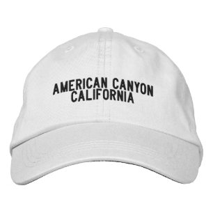 AMERICAN CANYON Californië Hoed Geborduurde Pet