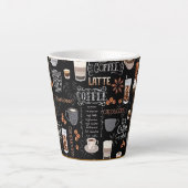 american cappuccino latte mok (Voorkant)