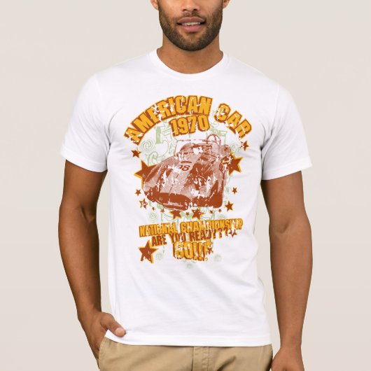 American Car 1970 T-Shirt (Voorkant)