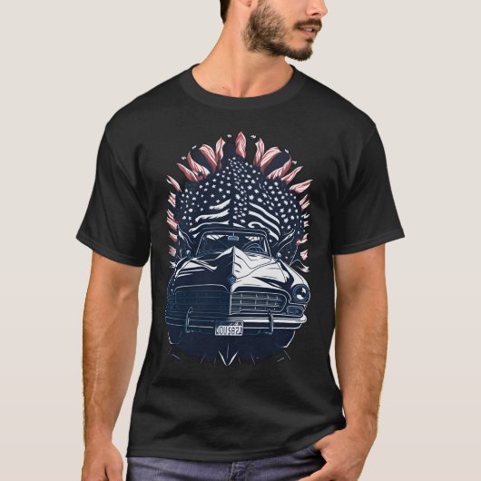 American Cars 23 T-shirt (Voorkant)