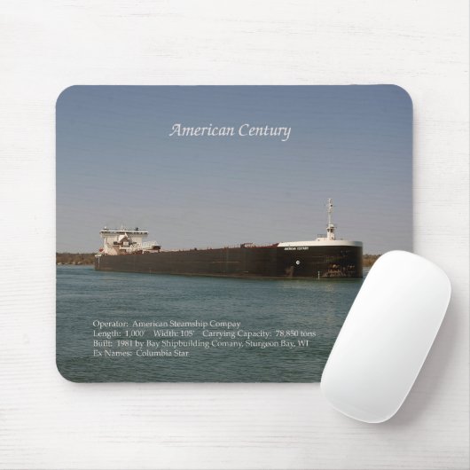 American Century mousepad Muismat (Met muis)