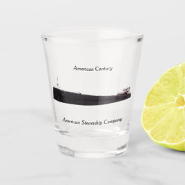American Century shot glas