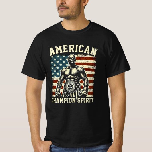 American Champion Geest T-shirt (Voorkant)