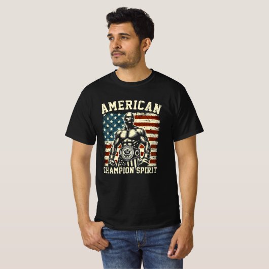 American Champion Spirit T-shirt (Voorkant volledig)