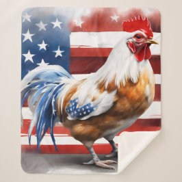 American Chicken Sherpa Deken