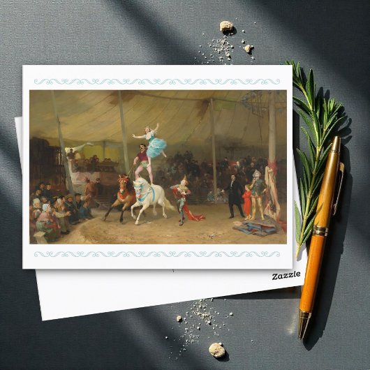 American Circus France, Bridgman Briefkaart